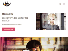 Tablet Screenshot of media100.com